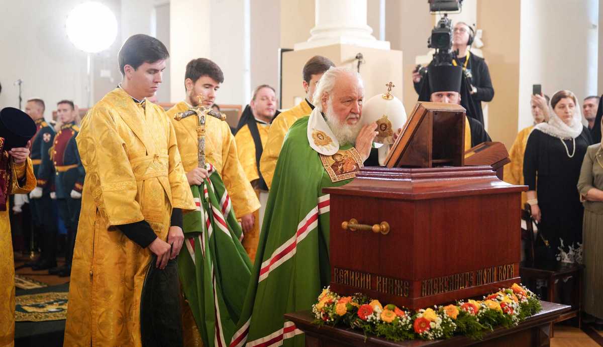 Храме Святого благоверного князя в Кожухове